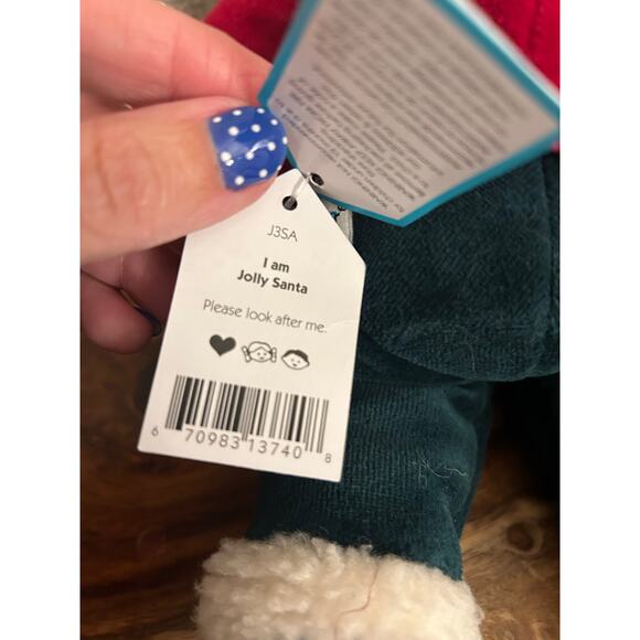 Jellycat Jolly Santa Jellycat Christmas Jellycat Retired FAST SHIP NEW - Picture 11 of 13